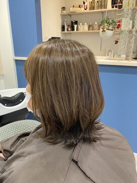 ラベルメール(la Belle mer) 明るい白髪染め