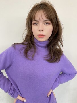 モホーク(MOHAWK) 【MOHAWK】オリーブベージュカラー×ソフトウエーブ