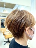 フロントマッシュなショート　30代/40代/50代/南区