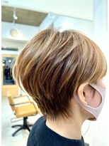 エスケーネスト(SK nest) フロントマッシュなショート　30代/40代/50代
