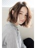 再現性カット+オーガニック根本カラー　￥12600→