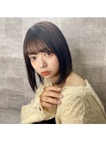 ブリス(VLISS)&nbsp;シースルーバング×ショコラブラウン