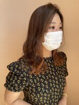 ライズ バイ レボ(RISE by REVO)&nbsp;大人可愛いココアベージュグレージュカラーボブウルフ黒髪我孫子