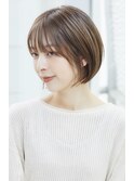 似合わせカット×肩上丸みボブ【瀧上丈司】