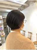 大人ショートボブ