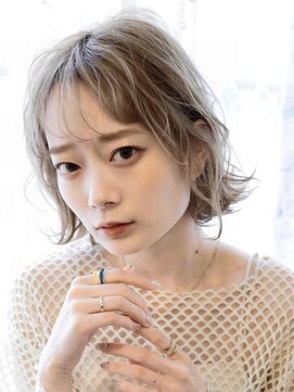 マリオ ヘアー デザイン(MARIO HAIR DESIGN) MARIO ミルクティーアッシュボブ