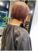 ミニボブ ボブ チェリーブラウン 顔まわり haruhi 浦和