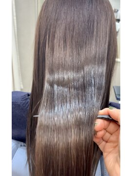 ケサラン 京都上桂(Kesalan) 癖毛を忘れる髪質改善艶ツヤロングストレート２０代３０代４０代