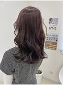 ブリーチなしピンクラベンダー