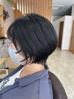 レフアヘアーガーデン(Lehua Hair Garden)&nbsp;耳に掛けても掛けなくてもかわいいショートヘア