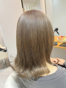 クレア 岡崎南店(CREA) ケアブリーチ♪ミルクティーベージュ