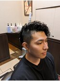アシンメトリーアクティブパーマ