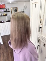 クラン ヘアーアンドスタジオ(CLAN hair & studio)&nbsp;ハイトーンベージュ