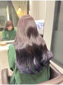 ラベンダーパープルグラデーション