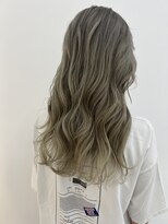 マルフェ 天王寺(marfe) ミルクティーベージュハイトーンケアブリーチ透明感カラー