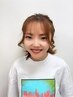 ２月限定　カットカラー　１０６７０円→９５００円　ヘアケアプレゼント
