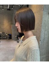 アディクション(ADDICTION) 【水光肌カラー/ショートボブ】ダブルカラーも人気♪