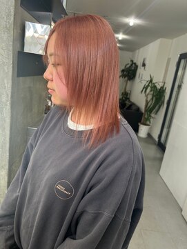 キング 枚方店(K!ng) 縮毛矯正髪質改善ハイライトレイヤーカット枚方美容室エクステ