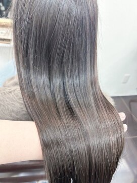 ミシェリー(misherry) 大人気モテ髪オリーブグレージュ大人ロングレイヤーエモージュ