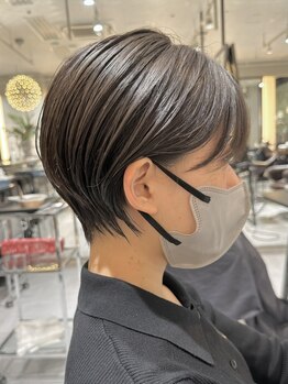 ラボー ノースプラザ店(LA'BO)の写真/ショートスタイルのスペシャリストが施術することで、理想のシルエットと質感を実現。仕上がりの満足度◎