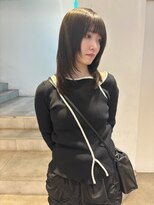 ゼスト パーク(ZEST PARK)&nbsp;酸性縮毛矯正酸性ストレートレイヤーカットオリーブカラー吉祥寺