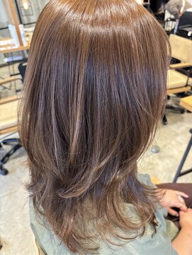 ヘアーエスクールステラ(hair S.COEUR stella) ミディアムレイヤー