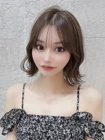 ルージュシー 堀江(RU10C)&nbsp;髪質改善/ハイライト/ブリーチ/ベージュ/レイヤーカット/韓国