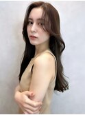 くびれヘア/顔周り/韓国/ボブ/レイヤーカット/前髪/カラー北千住