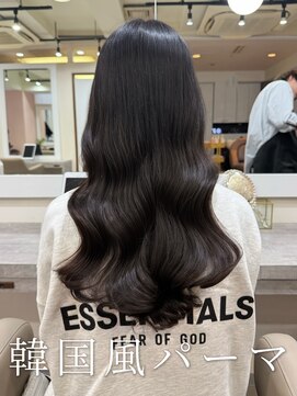 アミー 銀座(Ammy) 韓国風パーマ/コテ巻き風パーマ/髪質改善/レイヤーカット