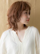 モッズヘア 上尾西口店(mod's hair) レッドブラウンくせ毛風ウルフボブレイヤーTc4上尾20代30代40代