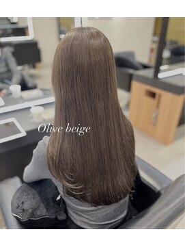 エミュ 伏見 国際センター(emu) オリーブべージュ/水素カラー/透明感カラー