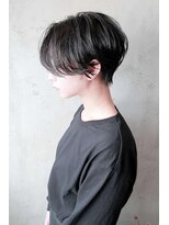 フィルドール(fild'or)&nbsp;ハンサムショート × 暗髪 × グロスカラー