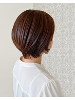 ヘアメイク アリエス 岩切店(HAIR MAKE aries) 【30代・40代人気】軽やかで柔らか!大人丸みショートボブ