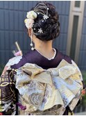 【65.成人式×振袖×着付け・ヘアセット・ヘアアレンジ】