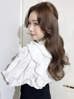 ランテルディ 渋谷(LANTERDIT)&nbsp;【LANTERDIT/Risa】ブリーチなし/チョコレートベージュ/顔周り