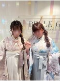編み下ろしヘア/お呼ばれへアセット/卒業式セット