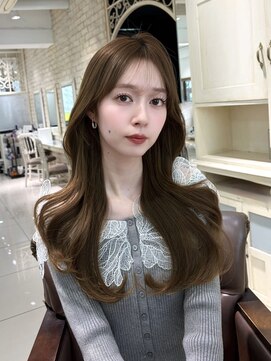 ネクストハラジュク(NEXT HARAJUKU) ブリーチなしダブルカラー/顔周りカット/レイヤー/透明感カラー