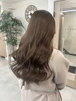 カプア 仙台駅前店(Kapua)&nbsp;ミルクティーグレージュ/艶カラー