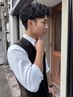 【小出限定】トレンドメンズパーマ+似合わせカット¥13750→¥9620