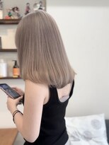 ヨハヘアガーデン(YOHA HAIR GARDEN) ◎ホワイトグレージュ @shoki_yoha
