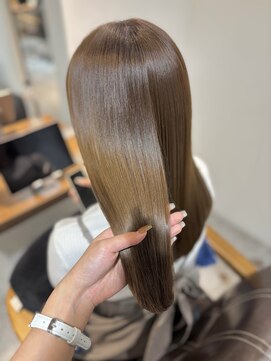 アールサロン 名駅(Rr SALON) ブリーチなしダブルカラーベージュ