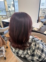 ライフメイクシベル 東林間(Life make siblles)&nbsp;濃いめピンクカラー 色落ちも可愛くっ！