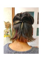 ポルタカリーナサロン(PORTA CARINA SALON)&nbsp;インナーカラーカラフル