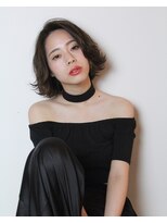 コッチ(kocchi.)&nbsp;黒髪小顔ワンレン☆耳かけミニマムゆるふわボブ