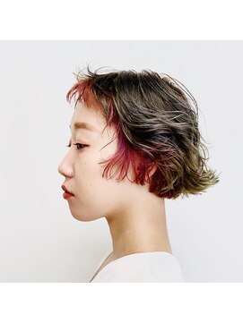 オト ヘア デザイン ワークス(OTO HAIR DESIGN WORKS.) コントラストショート
