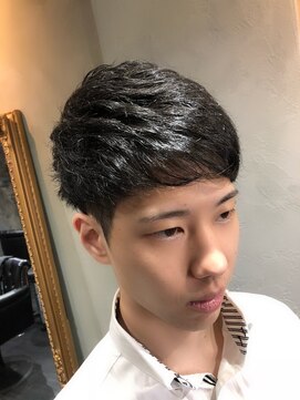 ヘアーシグネチャー(Hair Signature) 爽やか男子のマッシュボブレイヤー2ブロック