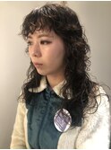 《ウェーブパーマ》ミディアムパーマ