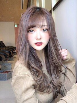 ビューティーコネクション ギンザ ヘアーサロン(Beauty Connection Ginza Hair salon) 《山崎美穂》毛先パーマことりベージュウォーターホール