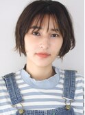 【30代 40代】手入れ簡単　丸み　マッシュ　ショートボブ