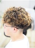 men's perm style